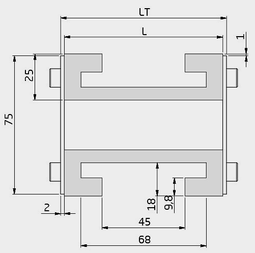 Curva Completa Aluminio TAB